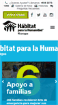 Mobile Screenshot of habitatnicaragua.org